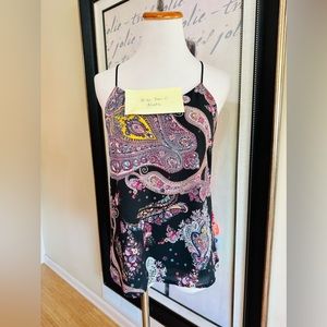 Express  Paisley Reversible Blouse